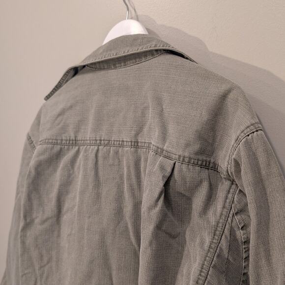 Wolverine Shacket Green Denim Rustic Camping Outdoor Gear - Size M - Picture 5 of 7